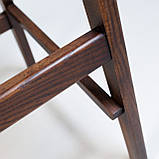 Стілець напівбарний Floki New темний горіх, фото 8