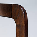 Стілець напівбарний Floki New темний горіх, фото 10