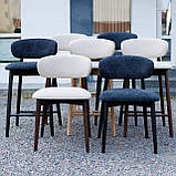 Стілець барний Panda чорний, фото 10