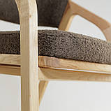 Крісло Otis натуральний ясен / Anthology 7 Mocca, фото 8