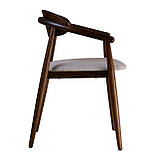 Стілець Mamont semi-soft темний горіх (PC359) / Superior 02, фото 3