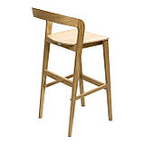 Стілець напівбарний Floki new натуральний дуб / твердий, фото 4