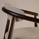 Стілець Mamont soft темний горіх / Superior 02, фото 5