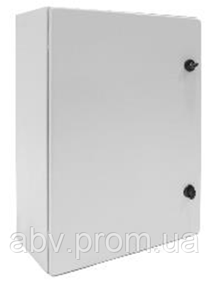 Щит металевий 500х600х250мм із монтажною панеллю, зовнішній, герметичний IP65, фото 1