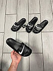 Чоловічі шлепанцы Nike чорні шлепки Тапочки Найк літні, фото 2
