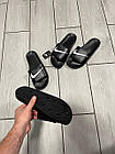 Чоловічі шлепанцы Nike чорні шлепки Тапочки Найк літні, фото 4