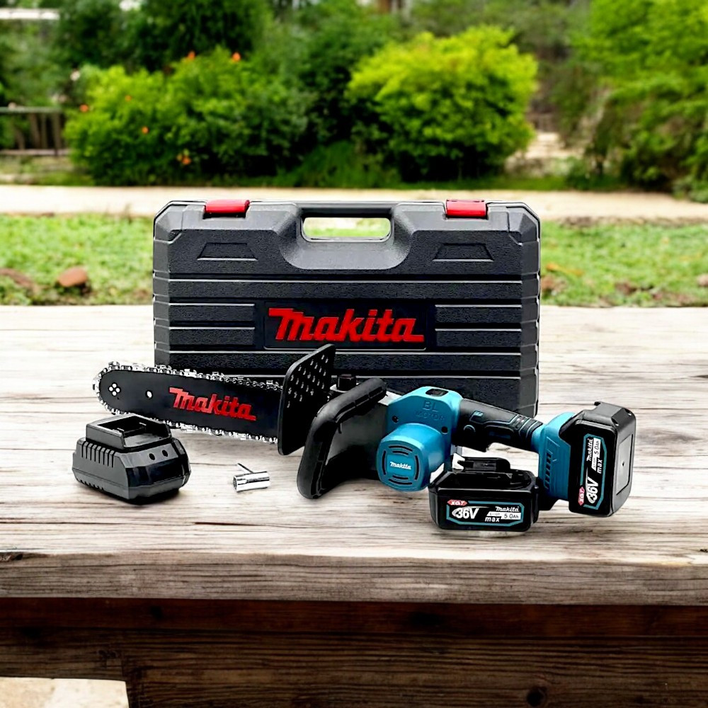 Акумуляторна пила Makita DUC330Z Потужна пила Макіта з безщітковим двигуном 36V 6 Ah Пила з шиною 40 см +АКБ
