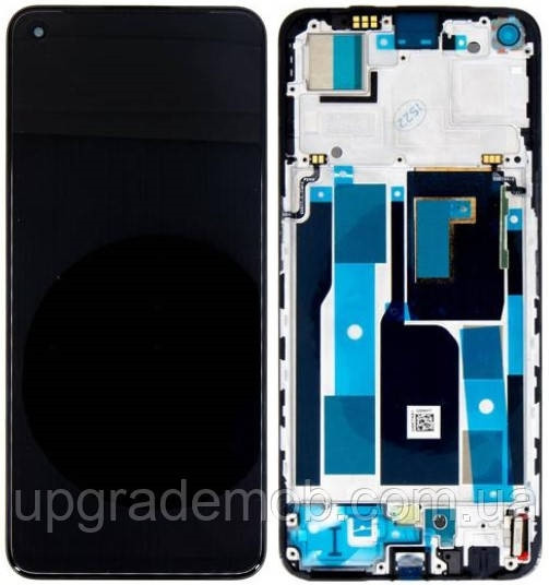 Дисплей Realme 9 Pro Plus OLED чорний + рамка!, фото 1