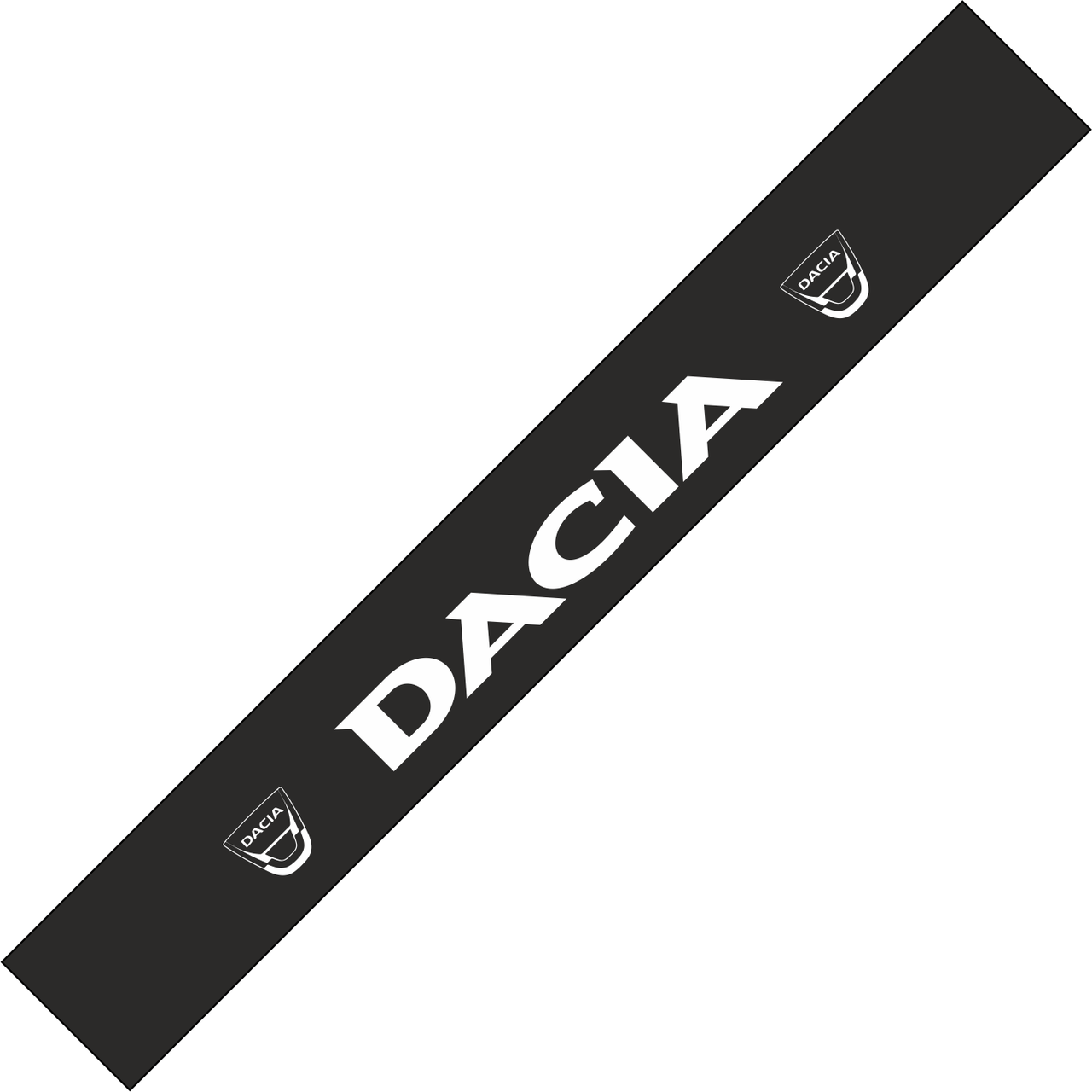 Сонцезахисна наклейка на лобове скло DACIA