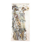 Наклейки Ретро стрічка 40шт NKL129, фото 2