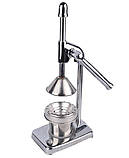 Соковижималка ручна металева Manual Juicer для цитрусових, фото 7