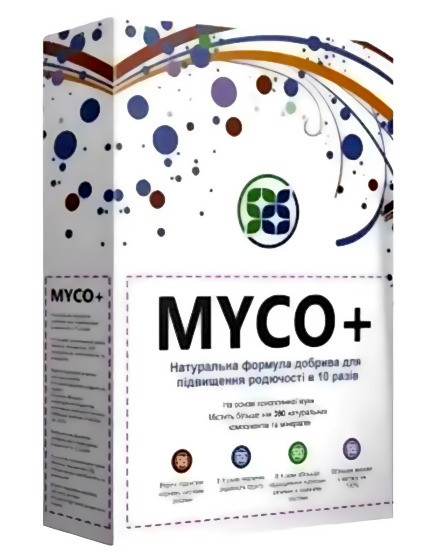 Натуральне добриво Myco+ органічний стимулятор росту для рослин 12 саше по 8 г 12 саше по 8 г