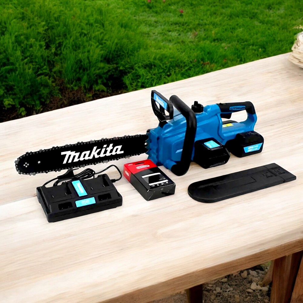 Пила ланцюгова Makita DUC406Z 40V6A Якісна акумуляторна пилка з безключовою натяжкою ланцюга Пила Макіта 40см