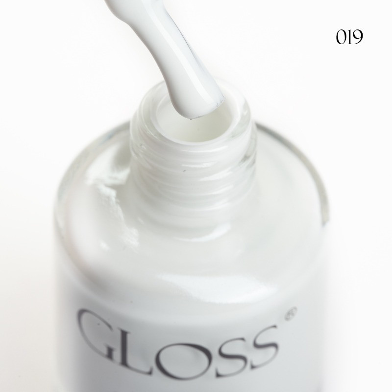Лак для нігтів класичний GLOSS Lacquer 019, 11 мл (без лампи)