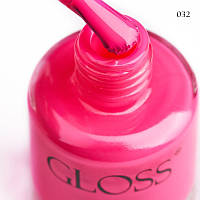 Лак для нігтів класичний GLOSS Lacquer 032, 11 мл (без лампи)