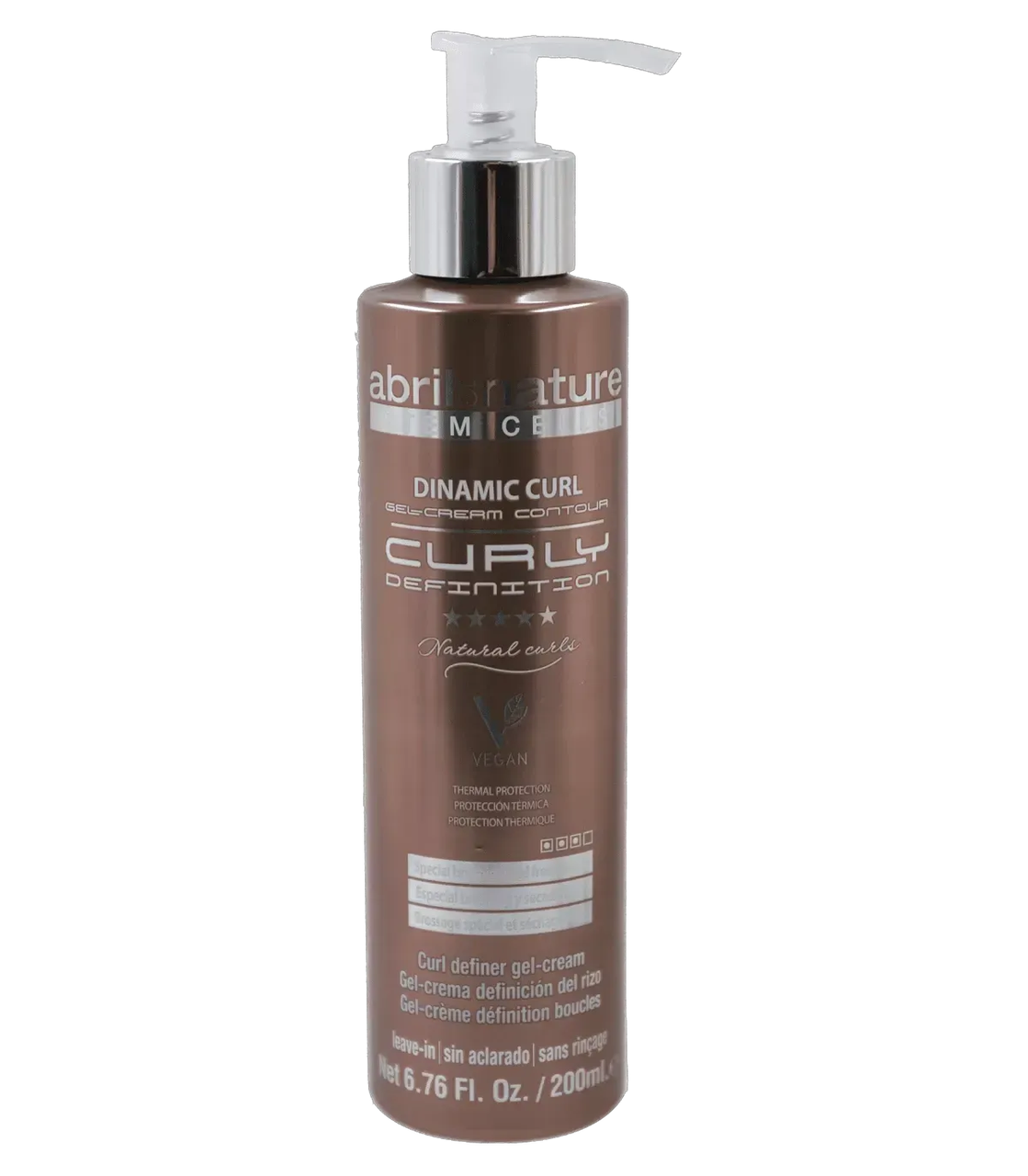 Гель-крем для кучерявого та хвилястого волосся Abril et Nature Stem Cells Curly Definition Dinamic Curl 200 мл