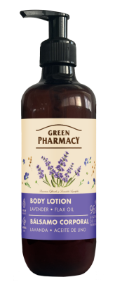 Лосьйон для тіла Green Pharmacy Лаванда та олія льону 400 мл