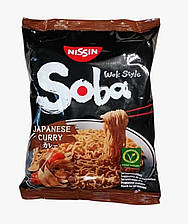 Локшина швидкого приготування соба Japanese Curry NISSIN 111 г
