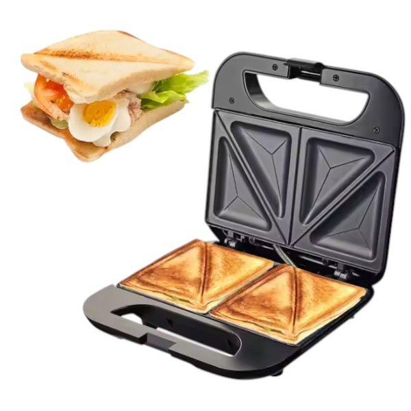 Сендвічниця електрична з антипригарним покриттям 750Вт SOKANY SK-08056, фото 1