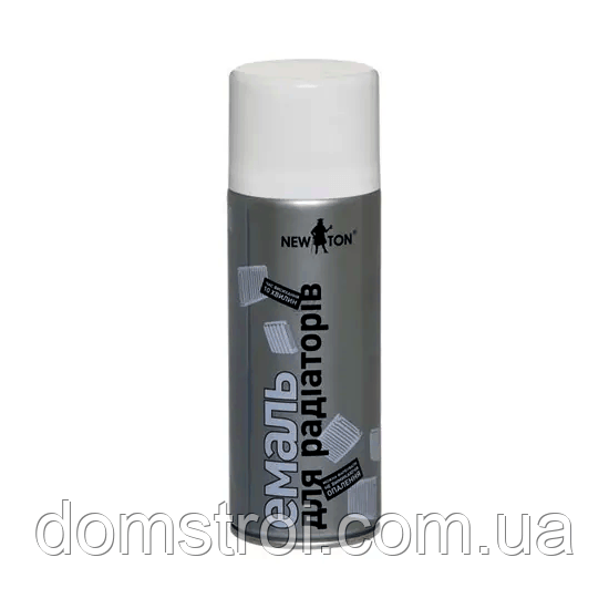 Емаль для радіаторів аерозольна NEW TON (400 мл) біла