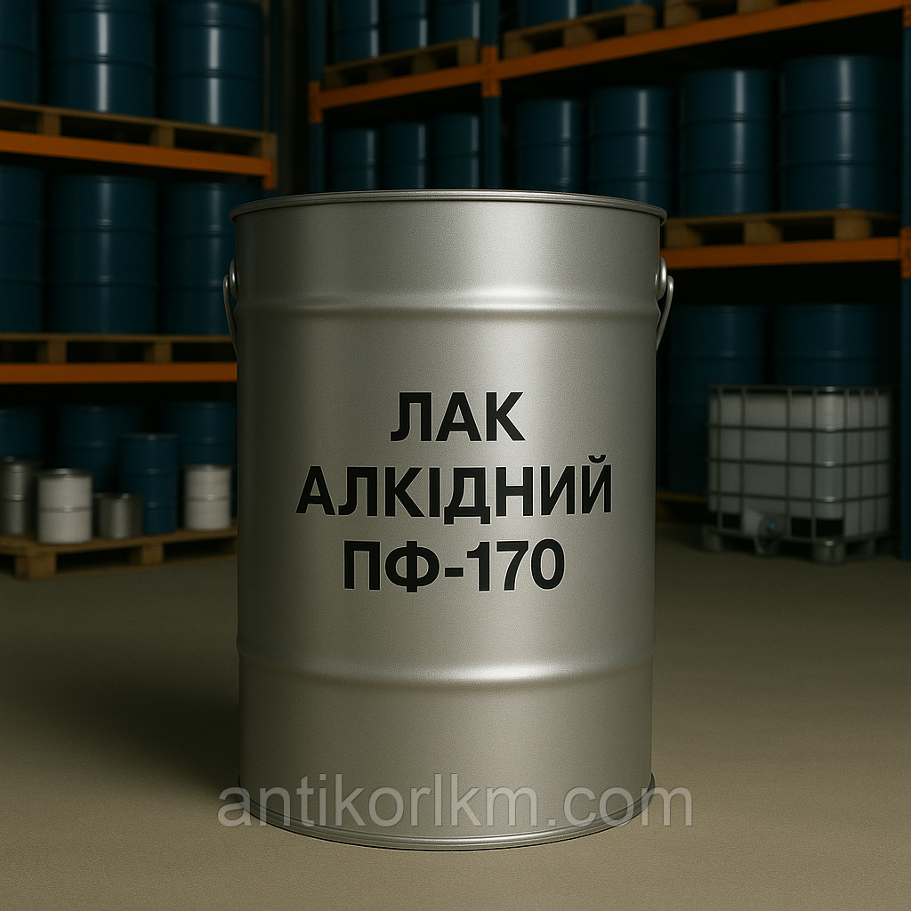 Лак ПФ-170 Атмосферостійкий, Лак ПФ-170 Пентафталевий, 45 кг