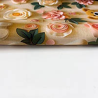 Π’ΡΡΠ΅ΡΡΠΊΠ° Π±Π°Π²ΠΎΠ²Π½ΡΠ½Π° ΡΠΊΠ°Π½ΠΈΠ½Π° ΡΠ°Π½ΡΠΎΡΡ digital 5D "ΠΠΈΡΠΊΠΈ ΡΠ΅Π΄Π΄Ρ Π· ΠΊΠ²ΡΡΠ°ΠΌΠΈ Π½Π° ΠΌΠΎΠ»ΠΎΡΠ½ΠΎΠΌΡ" 240 ΡΠΌ, ΡΠΎΡΠΎ 5