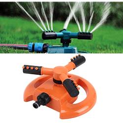 Обертовий садовий розбризкувач 360 Lawn Water Sprinkler круговий розбризкувач для поливання газону