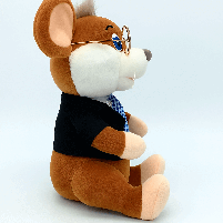 Інтерактивна Мишка-казкарка (29 см) Limo toy - коричнева, 8 казок українською мовою FT0033-1, фото 6