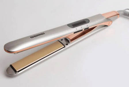 Професійний керамічний вирівнювач Gemei GM-407 прасочка для волосся стайлер, фото 1
