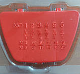 Набір екстракторів для викручування зірваних болтів шпильок знімач зірваних гвинтів YATO Ø 3-25 мм набір 6 шт, фото 6