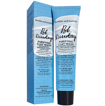 Bumble and Bumble SUNDAY PURIFYING CLAY WASH – очищувальний шампунь з глиною для очищення шкіри голови 150 мл