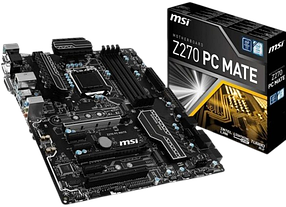 Материнська плата MSI Z270 PC Mate LGA 1151v1 (Z270 PC MATE) Б/В