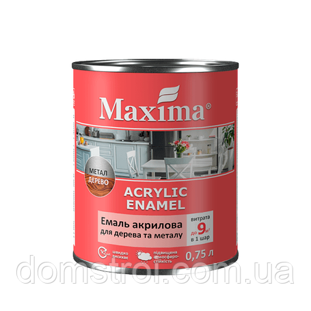 Емаль акрилова універсальна Maxima, фото 1