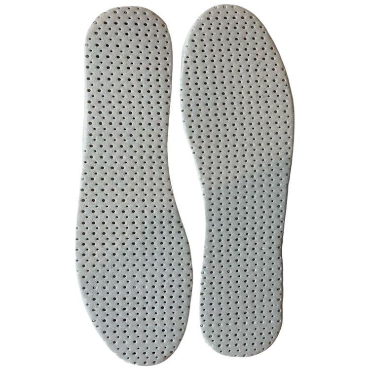 Устілки для взуття перфоровані ЕВА (41р/26,5см/0,3см) білі, Перфоровані устілки