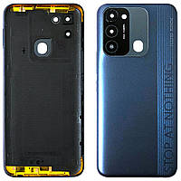 Задня кришка Tecno Spark 8C KG5k KG5j (чорна оригінал Китай зі склом камери)