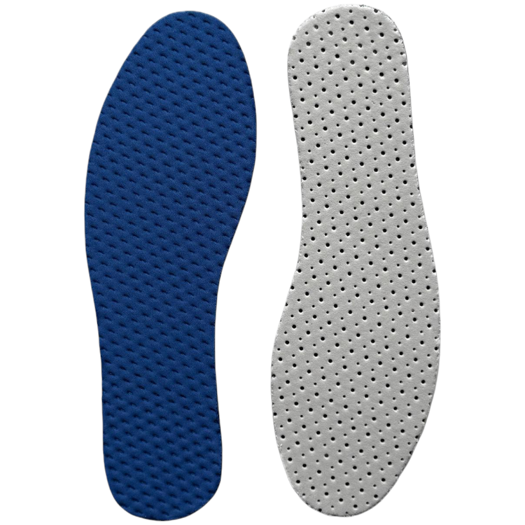 Устілки для взуття спортивні повітропроникні ЕВА (41р/26,5см/0,3см) сині, Перфоровані устілки