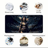 Великий килимок для миші з дизайном аніме-дівчини , розмір 80/40, фото 2