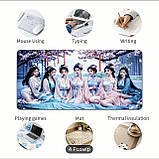 Килимок для миші з дизайном японських дівчат, розмір 60/30, фото 2