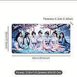 Килимок для миші з дизайном японських дівчат, розмір 60/30, фото 4