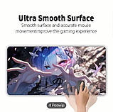 Килимок для миші з дизайном дівчини аніме, розмір 60/30, фото 3