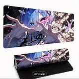 Килимок для миші з дизайном дівчини аніме, розмір 60/30, фото 4