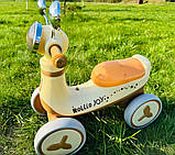 Дитячий біговел велобіг для малюків від 18 місяців чотириколісний з підсвічуванням та піснями УКРАЇНСЬКОЮ ОЗВУЧКОЮ, фото 7