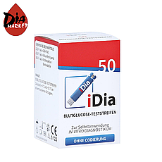 Тест-смужки IME-DC iDia (Іме-ДіСі Адіа) 50 шт. в 1 флаконі по 50 шт. в пакованні
