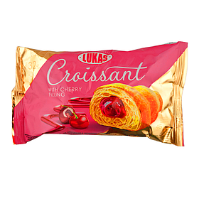 Круасан Lukas з вишневою начинкою 45 г