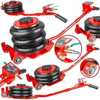 Домкрат пневматичний 3,5т MAX (сніговик)