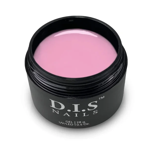 Твердий гель для нігтів камуфлюючий Dis hard gel SOFT pink 28гр.