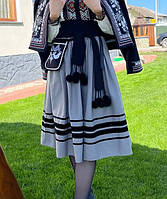 Ладунка кишенька поясна "Срібна пташка" модний жіночий аксесуар