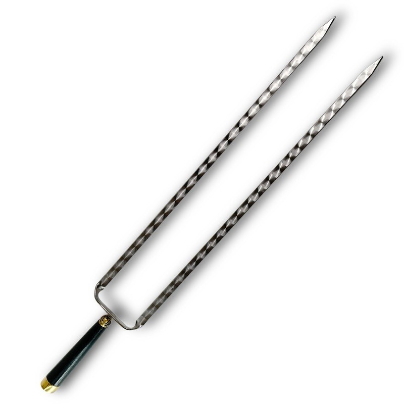 Подвійний шампур 1шт. - Український герб (овал) SKK30, фото 1