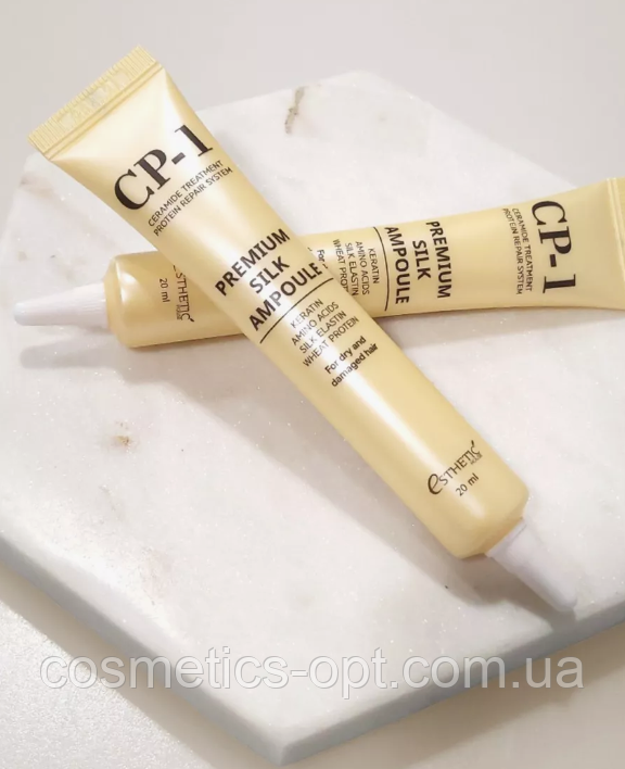 Незмивна сироватка для посічених кінчиків Esthetic House CP-1 Premium Silk Ampoule, 20 мл