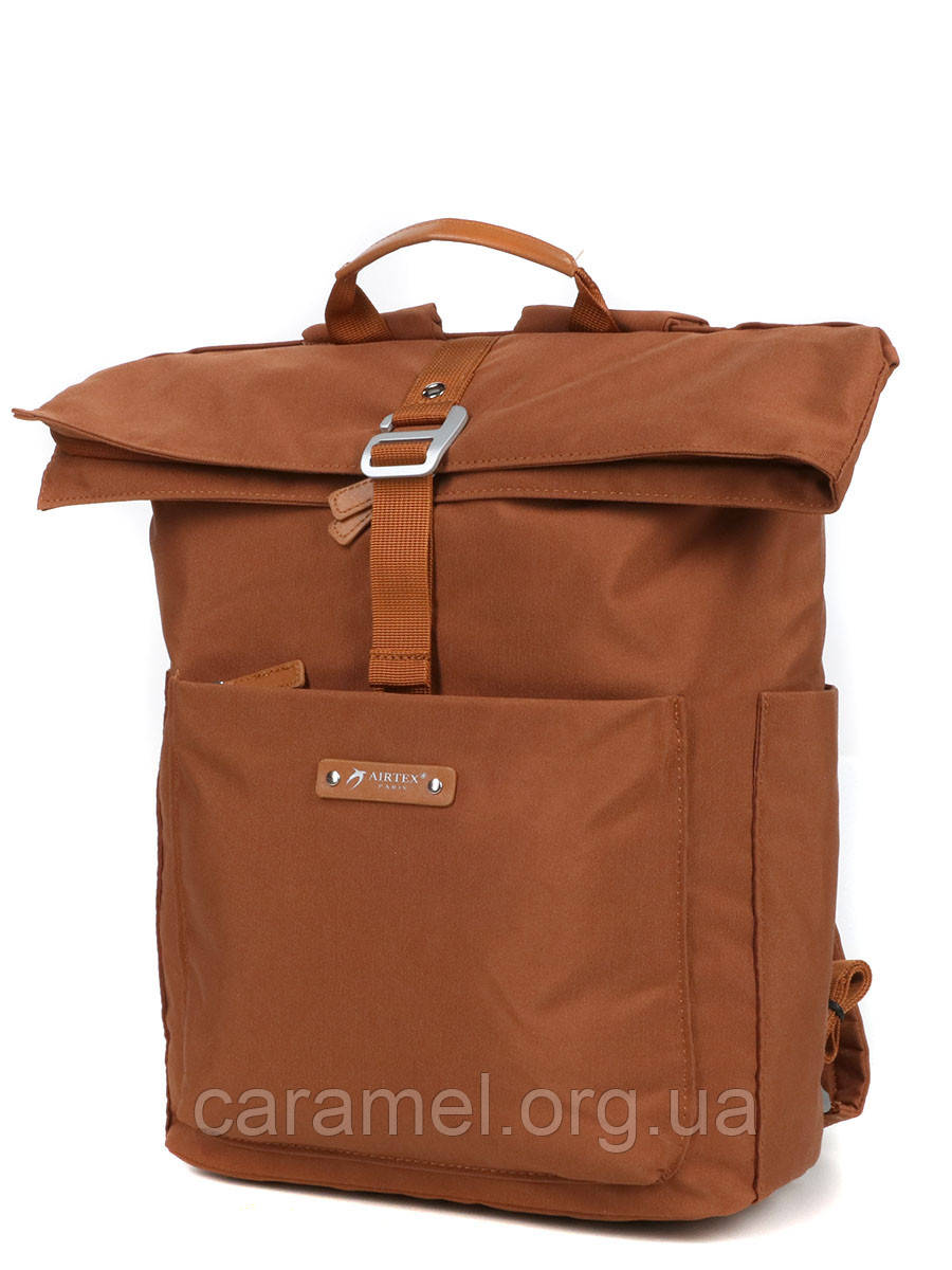 Рюкзак для ноутбука коричневий 28х40х12см/12.5л/0.45кг/Airtex 755